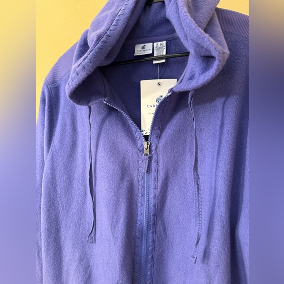 NWT Women’s Zip Up Fleece by Caribbean Joe size XXL - Picture 2 of 6